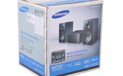 Музыкальный центр Samsung MM