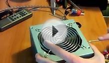 Доработка компьютерного БП для использования с авто усилителем