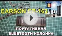 Earson ER-163 Clover Портативная акустическая колонка Обзор