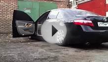 Установка акустики в передние двери через усилитель TOYOTA